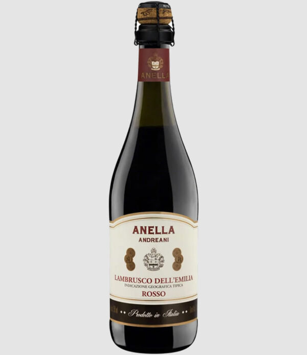 Vinho Lambrusco Tinto IGT Anella 750ml